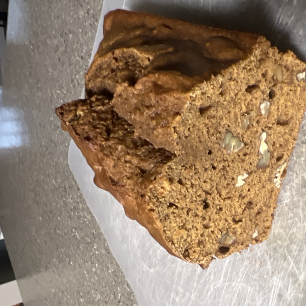 Applesauce Pumpkin Spice Bread