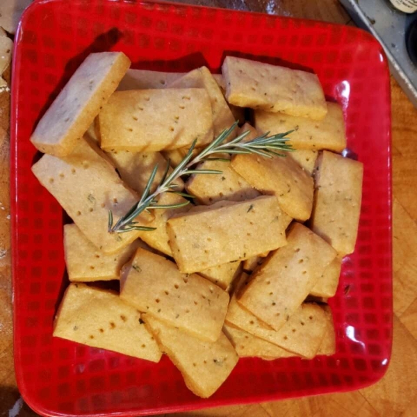 Rosemary Shortbread Cookies