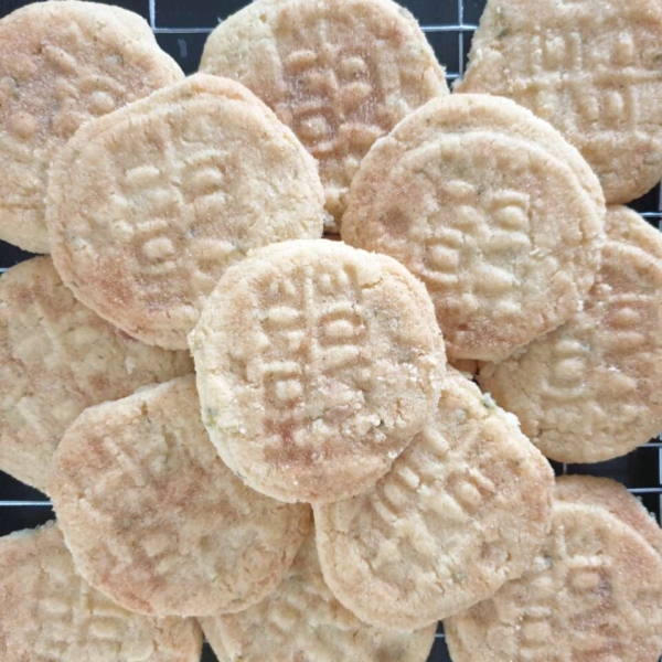 Rosemary Shortbread Cookies