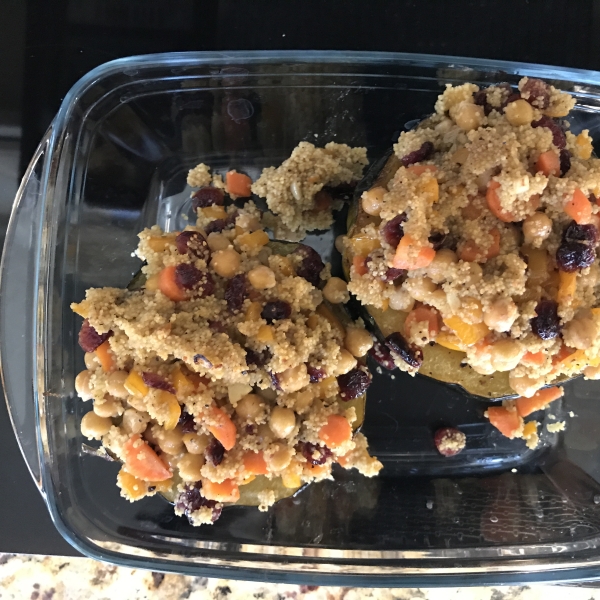 Moroccan-Style Stuffed Acorn Squash