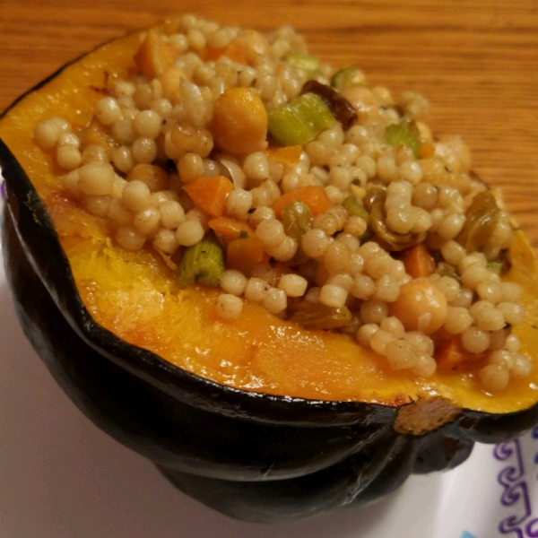 Moroccan-Style Stuffed Acorn Squash