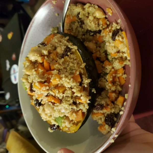 Moroccan-Style Stuffed Acorn Squash