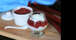 Balsamic Rhubarb Compote