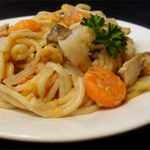 Chicken and Spaghetti