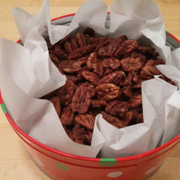 Microwave Spiced Nuts