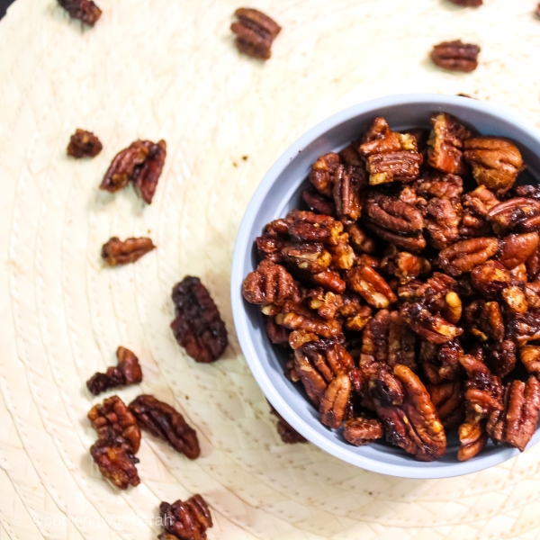 Microwave Spiced Nuts