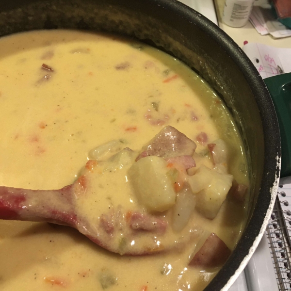 Chunky Cheese Soup