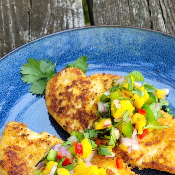 Mango Salsa Chicken