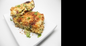 Three-Cheese Broccoli Gratin