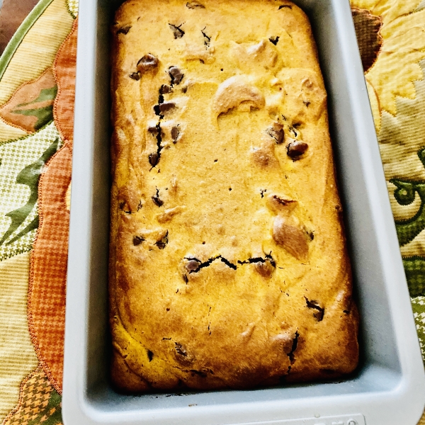 Chocolate Chip and Pumpkin Bread