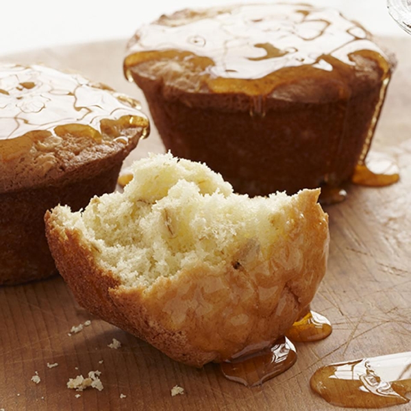Golden Oatmeal Muffins