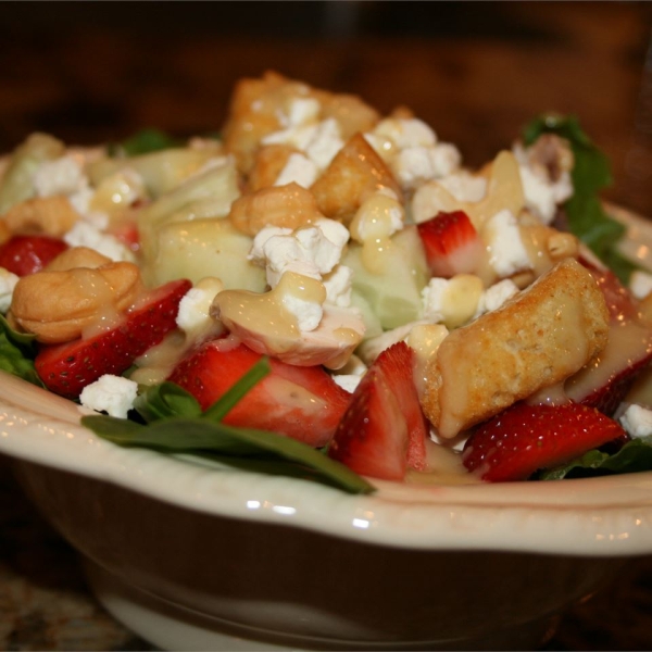 Kim's Spinach Strawberry Salad