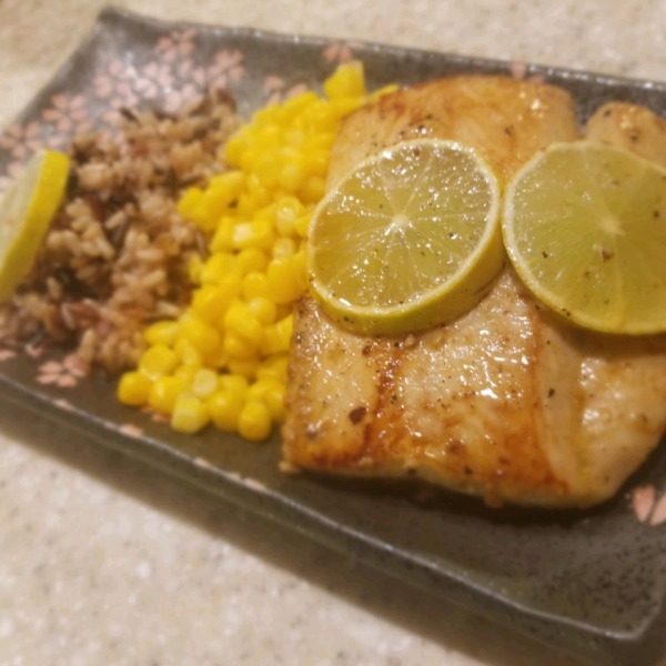 Garlic-Lime Mahi Mahi