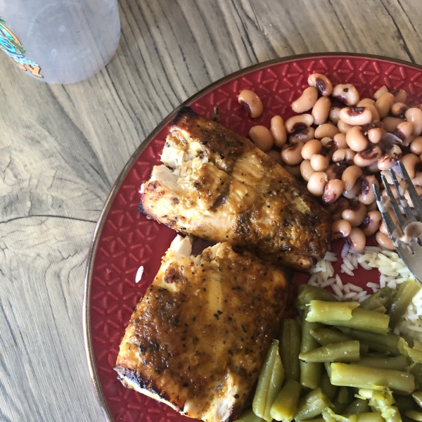 Garlic-Lime Mahi Mahi