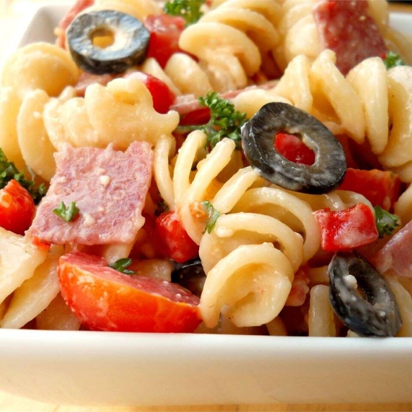 Salami Lover's Italian Pasta Salad