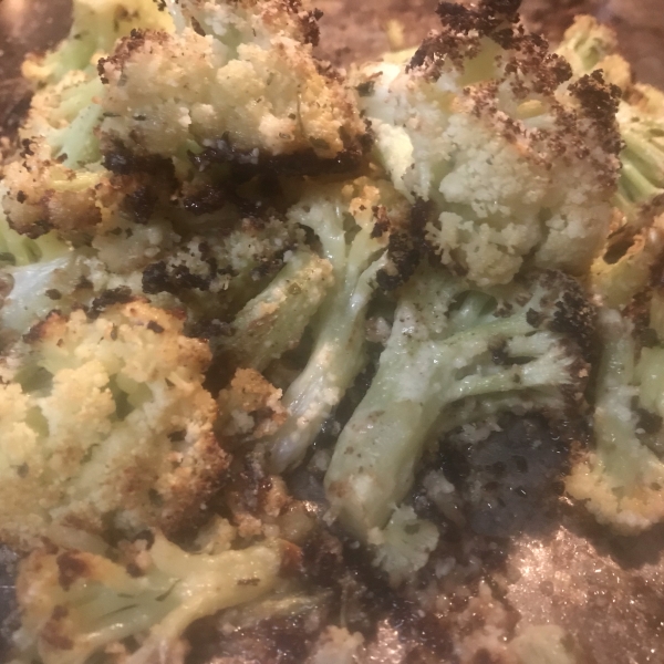 Roasted Garlic Cauliflower