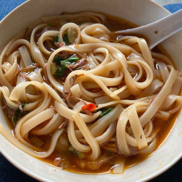 Taiwanese Spicy Beef Noodle Soup