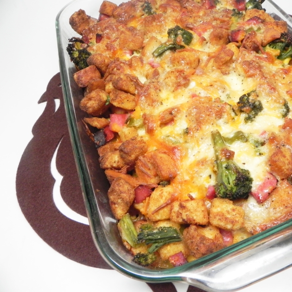 Cheesy Broccoli Bake