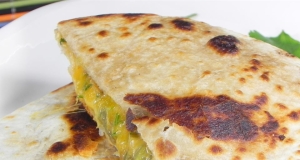 Tortillas with Cactus and Cheese