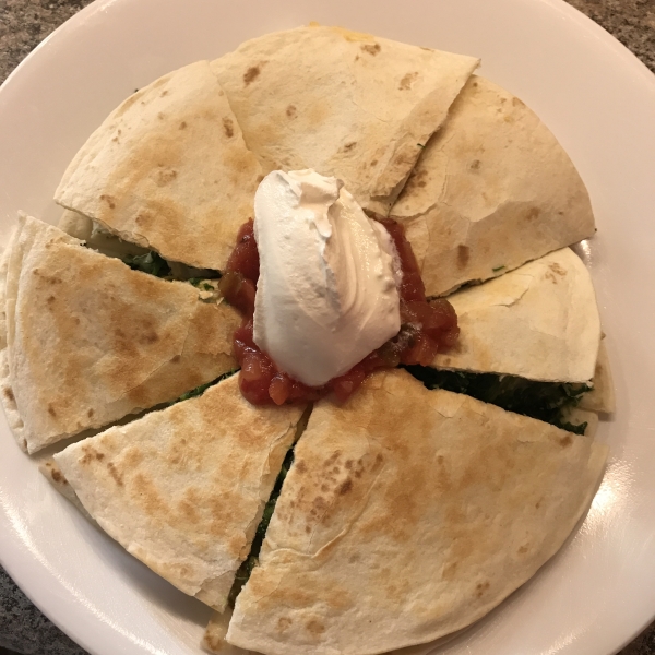 Chicken Gorgonzola Quesadillas