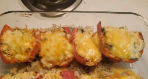 Dila's Chicken-Stuffed Peppers