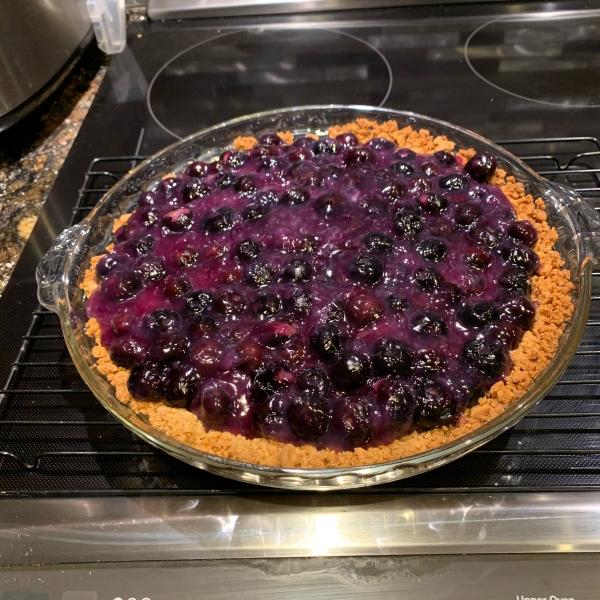 Blueberry Cheesecake Pie