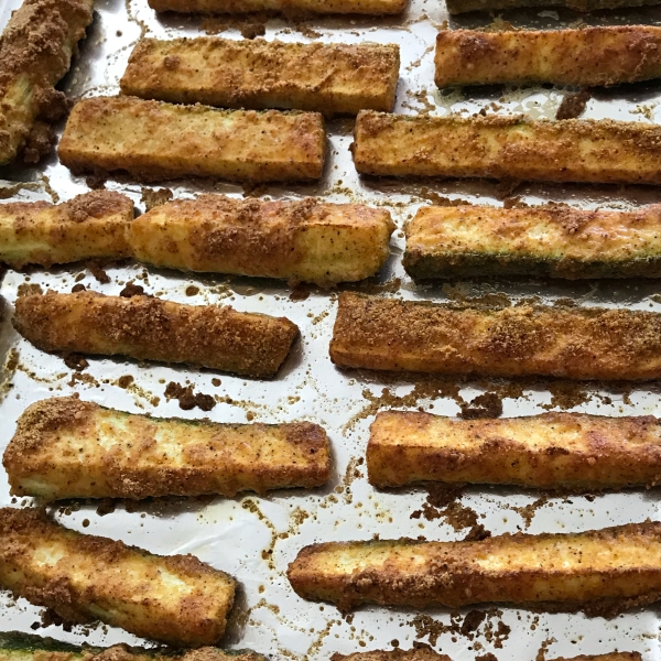 Quick and Easy Parmesan Zucchini Fries