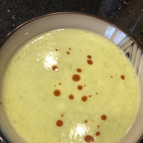 Spicy Cream of Asparagus Soup