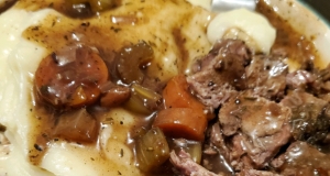 Slow Cooker Pot Roast with Malbec (Red Wine)