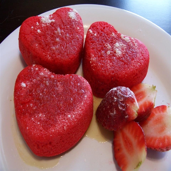 Heart-Shaped Pancake Muffins