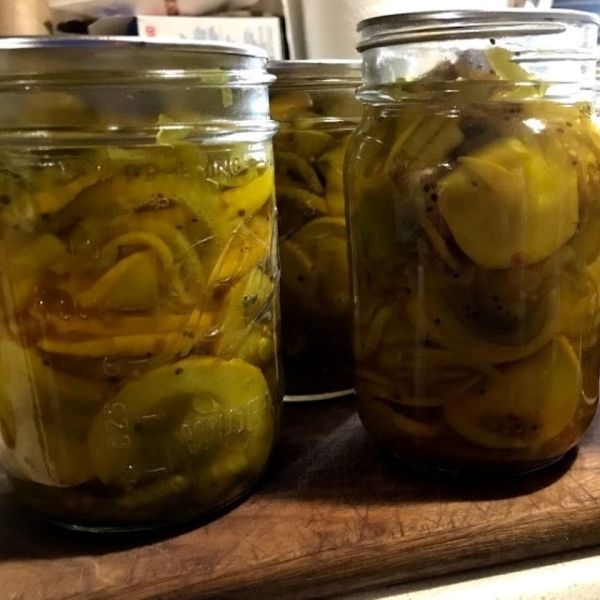 Pickled Squash