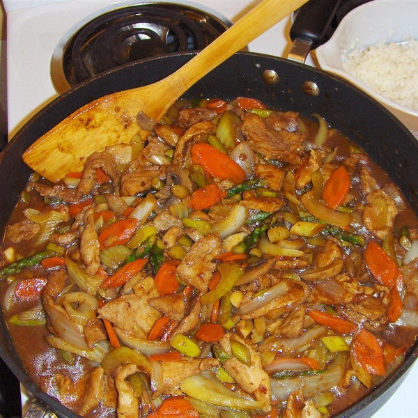 Spicy Pork Stir-Fry