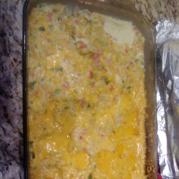 Baked Corn Casserole for Potlucks