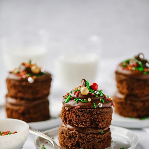 Ghirardelli® Mini Bittersweet Chocolate Cakes