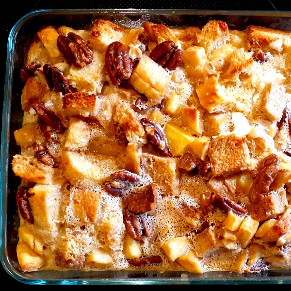 Cinnamon-Apple Strata