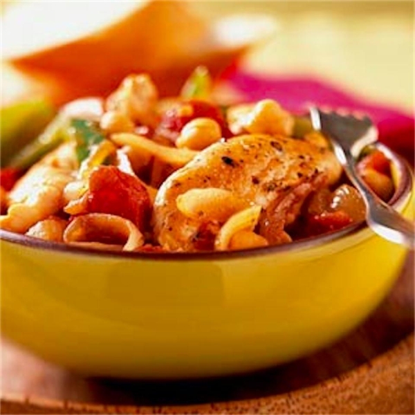 Leah's Chicken with Chickpeas