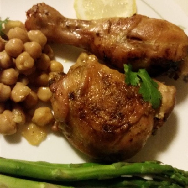 Leah's Chicken with Chickpeas