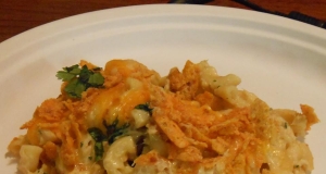 Leftover-Salmon Noodle Casserole