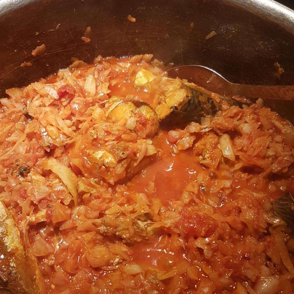 African Cabbage Stew