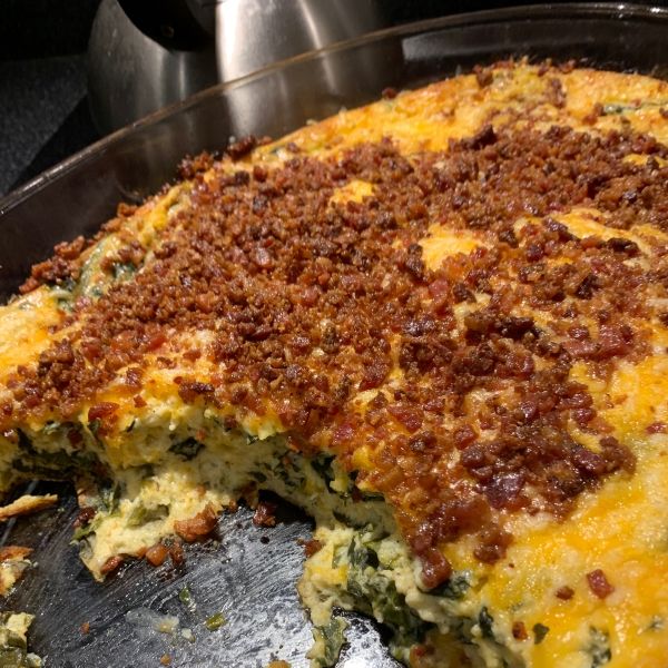 Quick and Easy Spinach Casserole