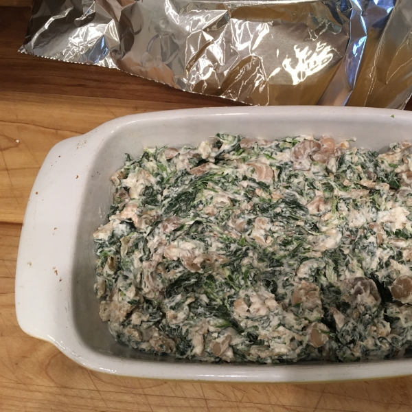 Quick and Easy Spinach Casserole