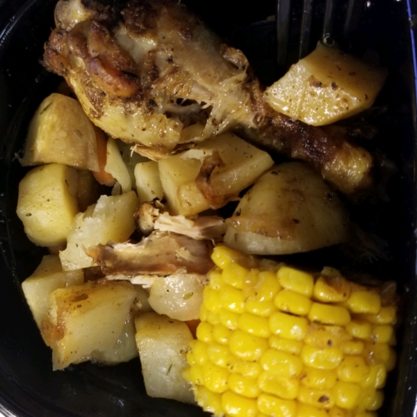 Baked Slow Cooker Chicken