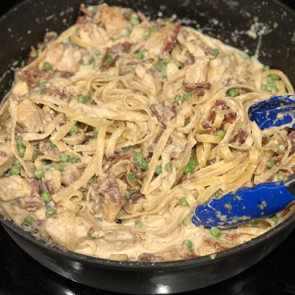 Loaded Chicken Carbonara