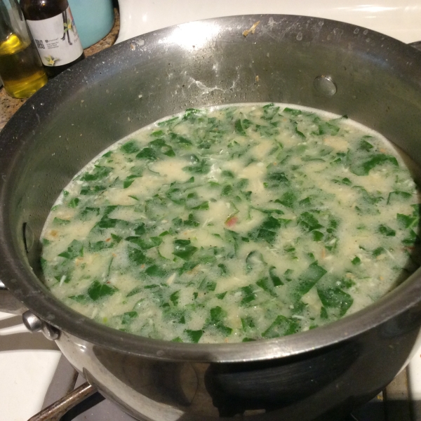 Chard and Coconut Soup