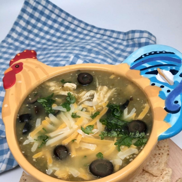 Chicken-Tomatillo Soup