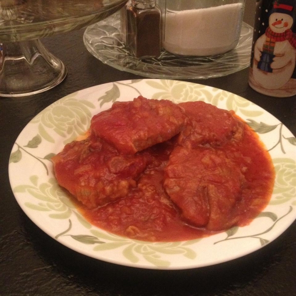 Eye of Round Steak and Ketchup