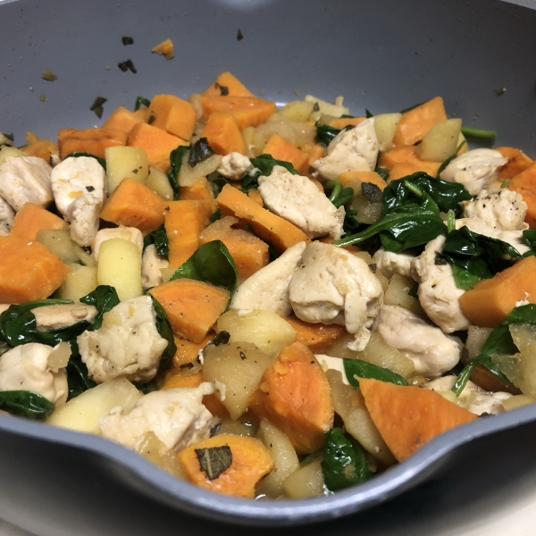 Chicken Sweet Potato Skillet