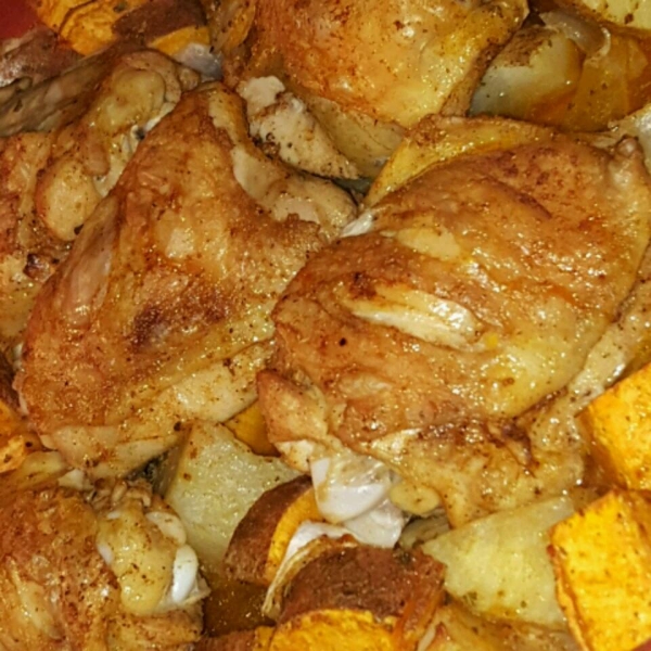Chicken Sweet Potato Skillet