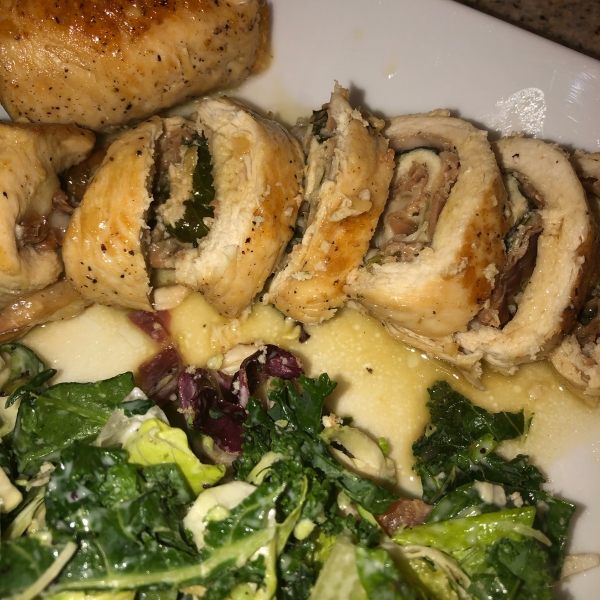 Crystal's Chicken Saltimbocca