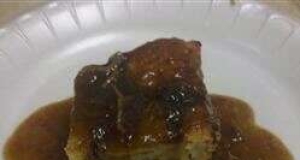Berry Bread Pudding with Brown Sugar Sauce